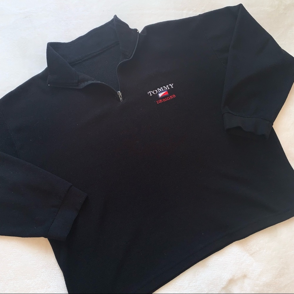 Vintage Tommy Hilfiger Half Zip Pull Over